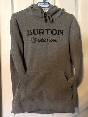 Burton grey hoodie